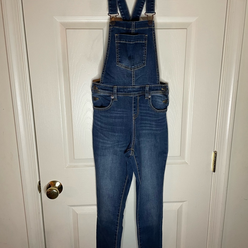 Cat & Jack Girl’s Classic Blue Overalls